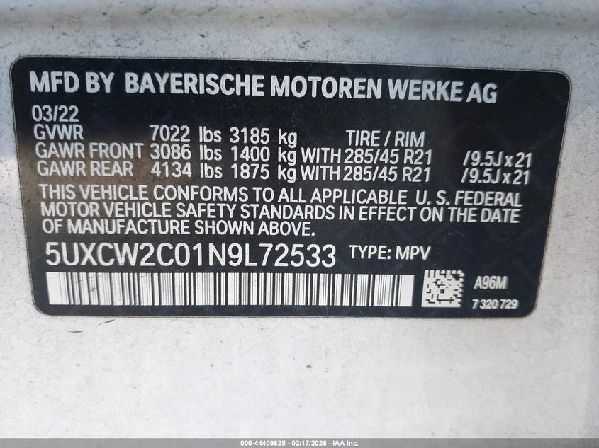 BMW X7 3.0l xDrive40I, снимка 9 - Автомобили и джипове - 54047272