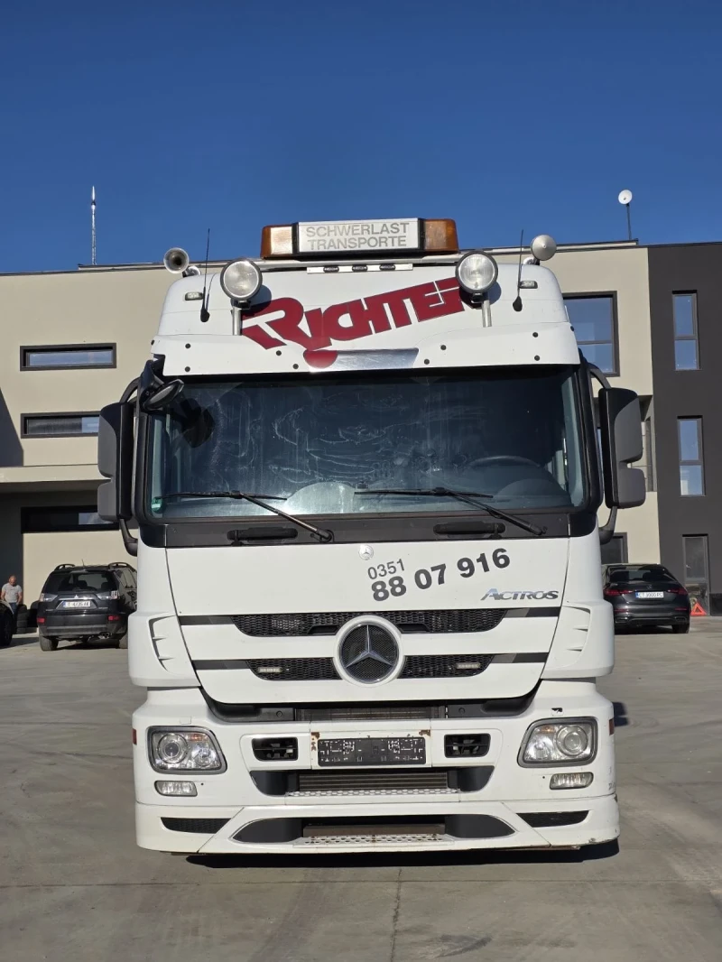 Автокран Mercedes-Benz Actros 2841, снимка 4 - Индустриална техника - 52613559