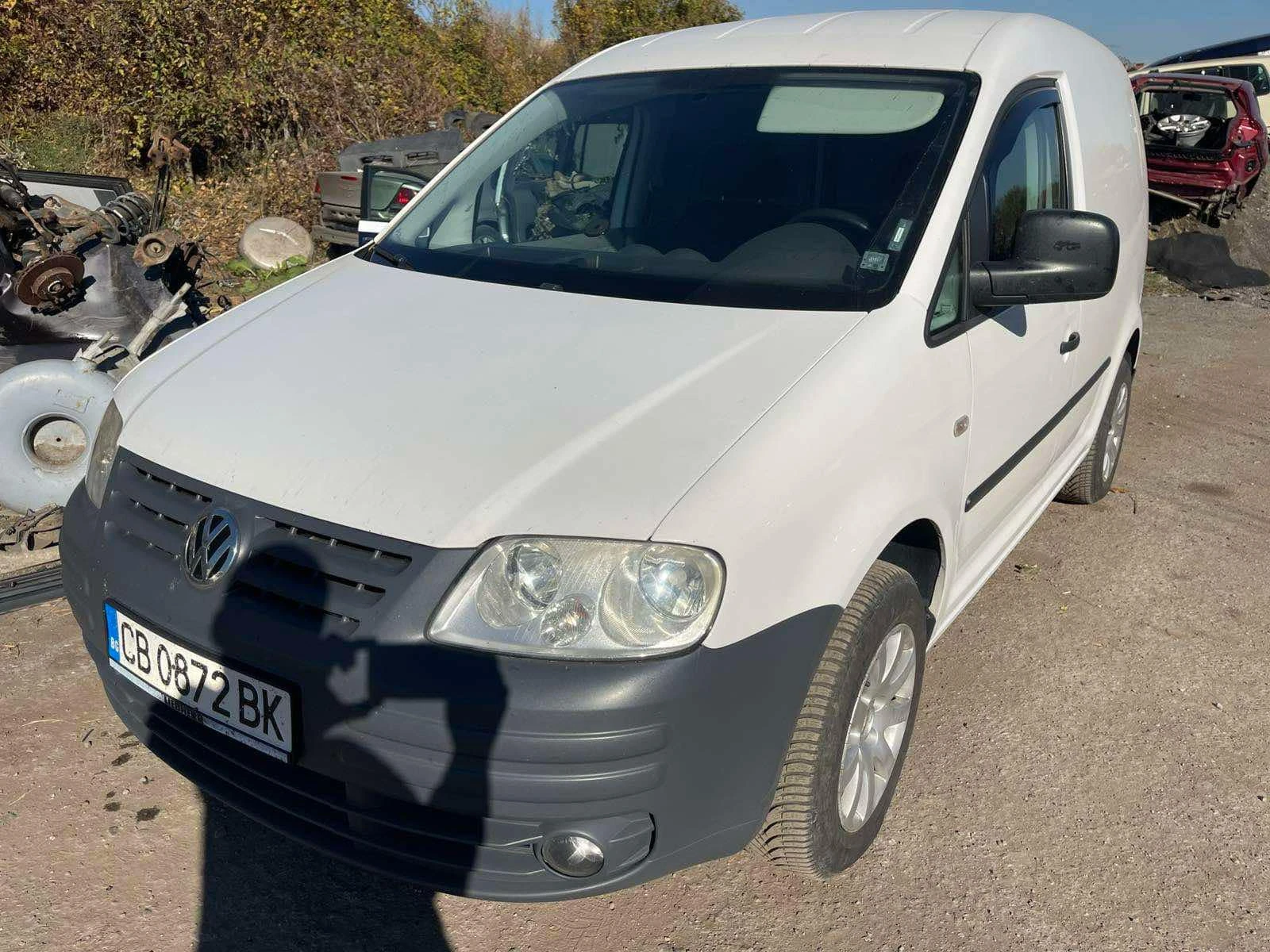 VW Caddy 1.9TDI, 2010г., 105кс., КЛИМАТИК - [1] 