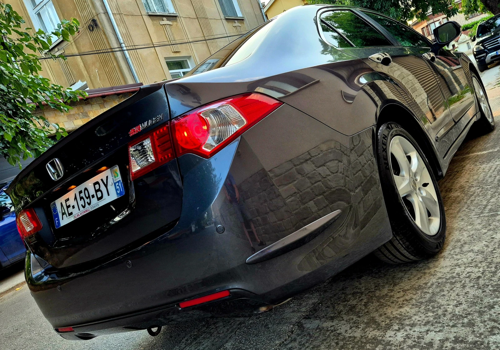 Honda Accord 2.2d-EXECUTIVE- navi- кожа-veriga-6скорости-japan , снимка 3 - Автомобили и джипове - 55337084