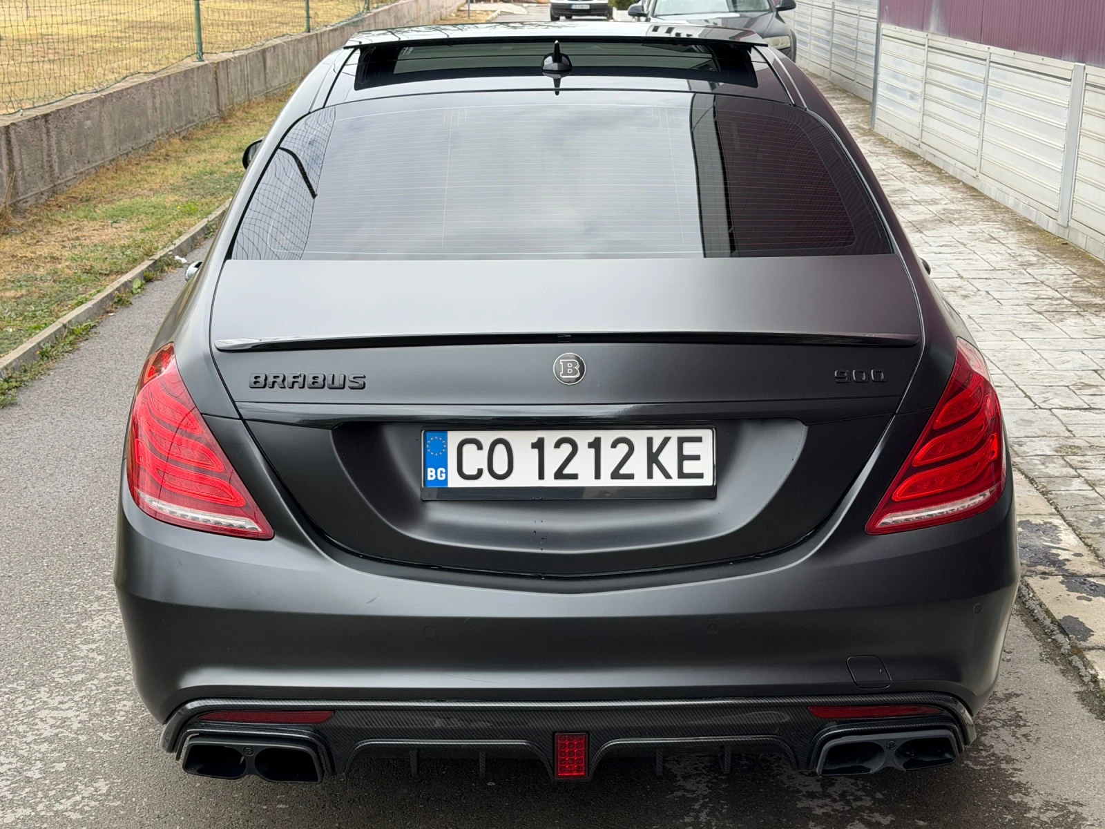 Mercedes-Benz S 350 BRABUS PACK/3D BURMESTER/ОБДУХВАНЕ/САМО НА ЗАДНО, снимка 3 - Автомобили и джипове - 56234666