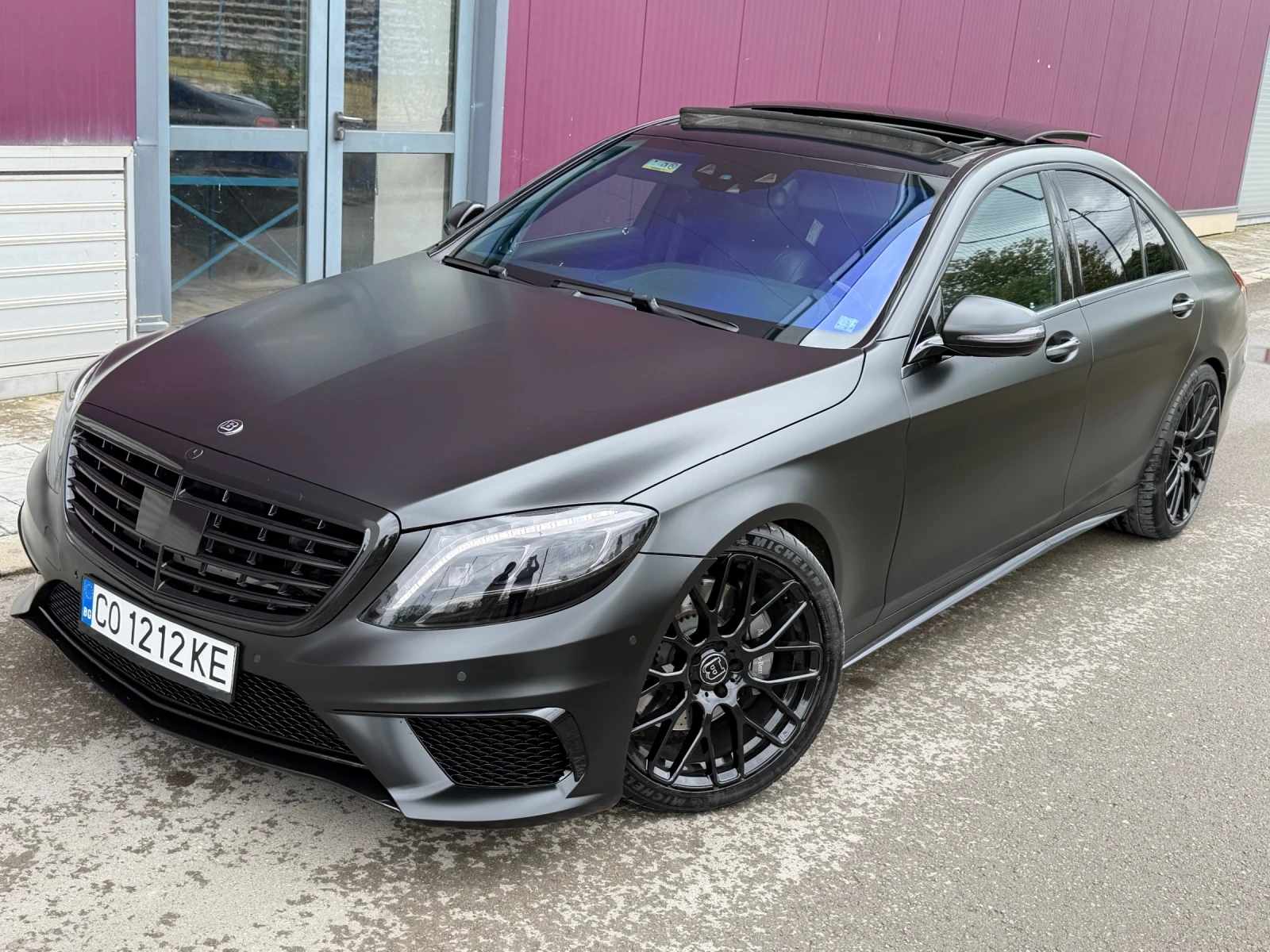 Mercedes-Benz S 350 BRABUS PACK/3D BURMESTER/ОБДУХВАНЕ/САМО НА ЗАДНО