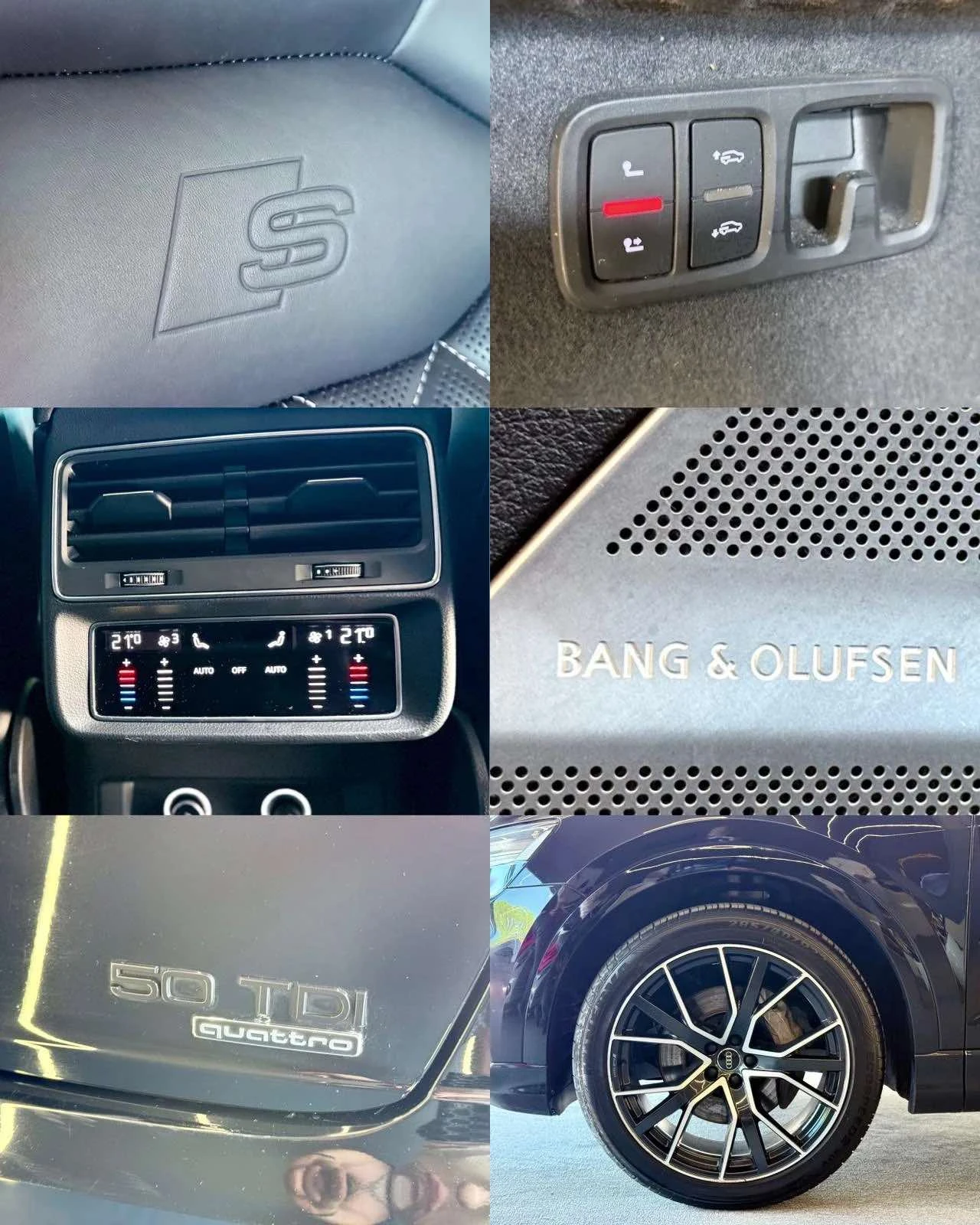 Audi Q8 S-Line* B&O* Pano* Обдух* Лизинг, снимка 17 - Автомобили и джипове - 54818405