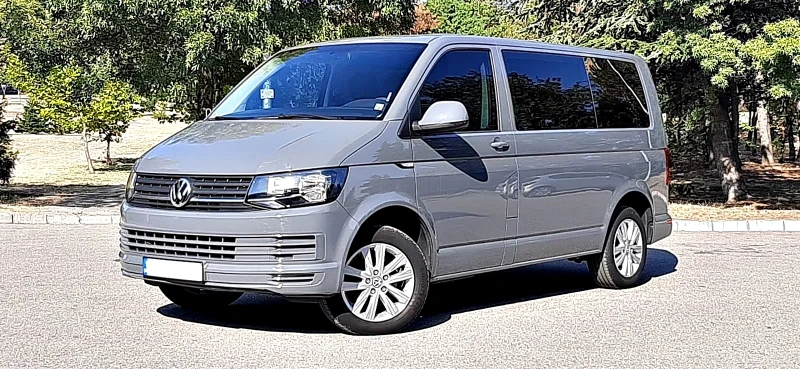 VW Transporter T6-2.0TDi-102к.с.-KLiMA-EURO-6B-54000 км., снимка 3 - Бусове и автобуси - 47010525