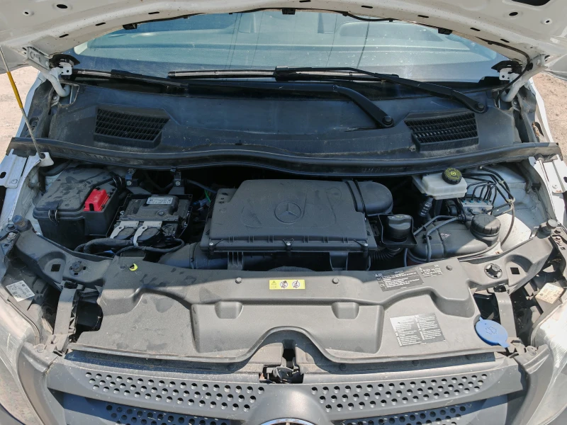 Mercedes-Benz Vito 110 CDI * Печка* Car Play* Камера* Каско , снимка 16 - Бусове и автобуси - 50380616