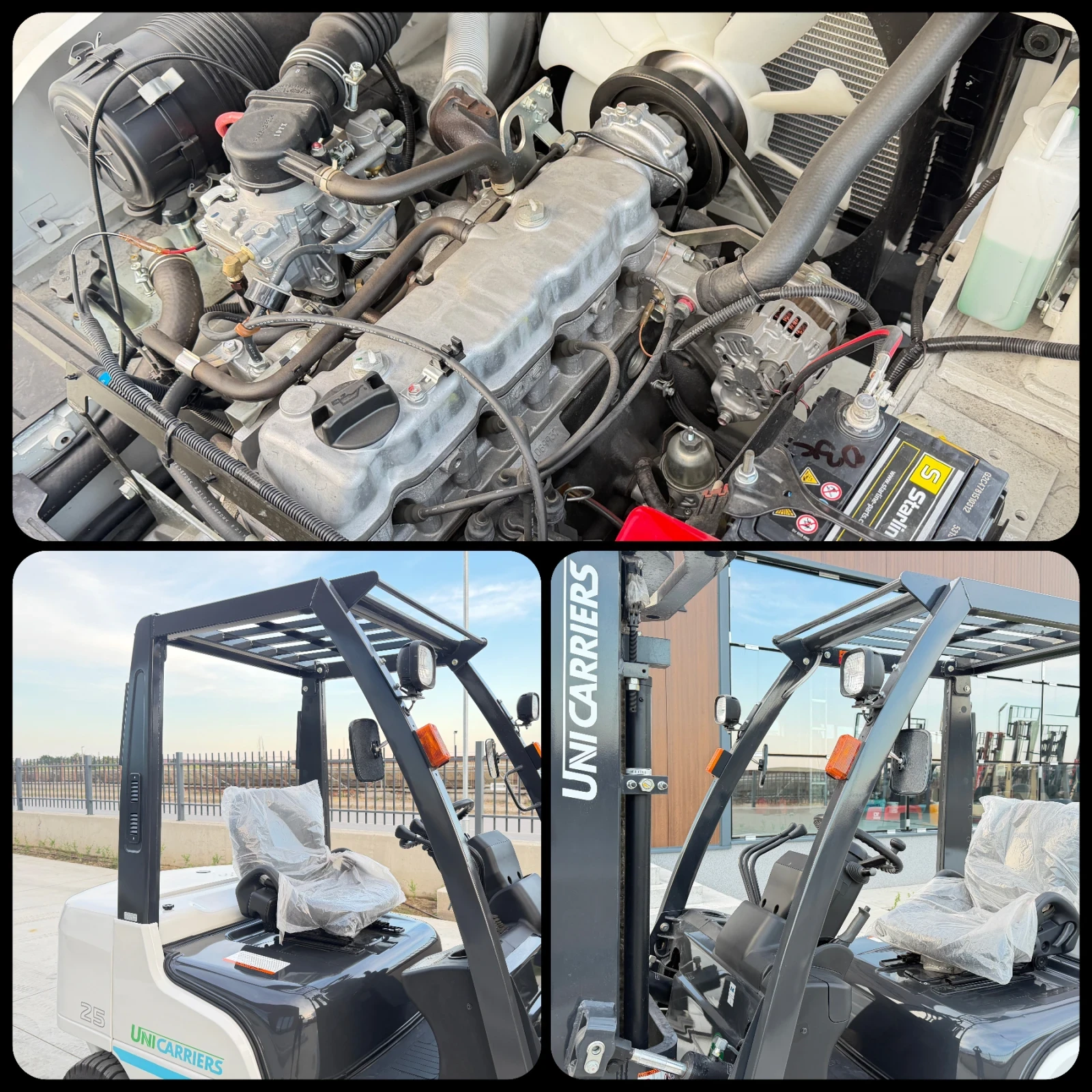 Мотокар UniCarriers Mitsubishi Logisnext / ЧИСТО НОВ / 4.7м / 2.5 Тона, снимка 15 - Индустриална техника - 55090025