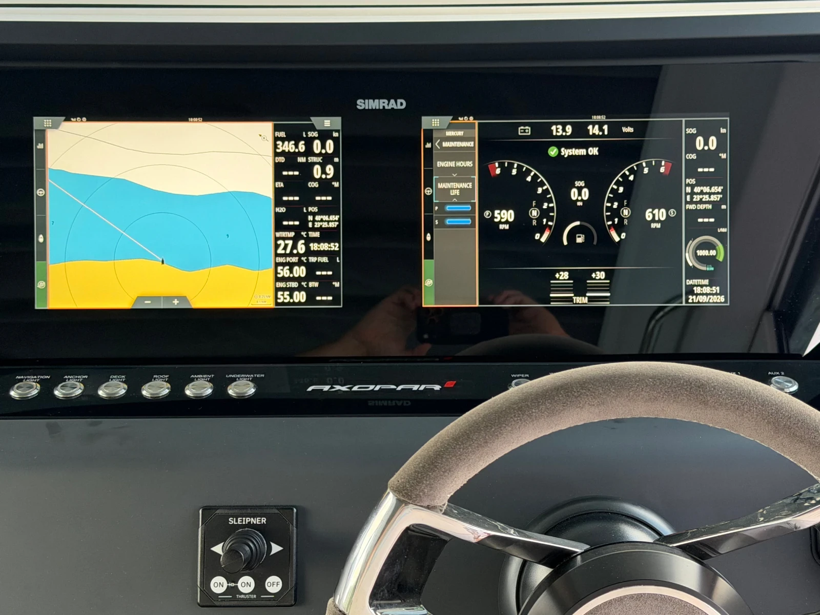 ������� ���� Axopar 37 CROSS CABIN BRABUS LINE | Mobile.bg � ����������� 7
