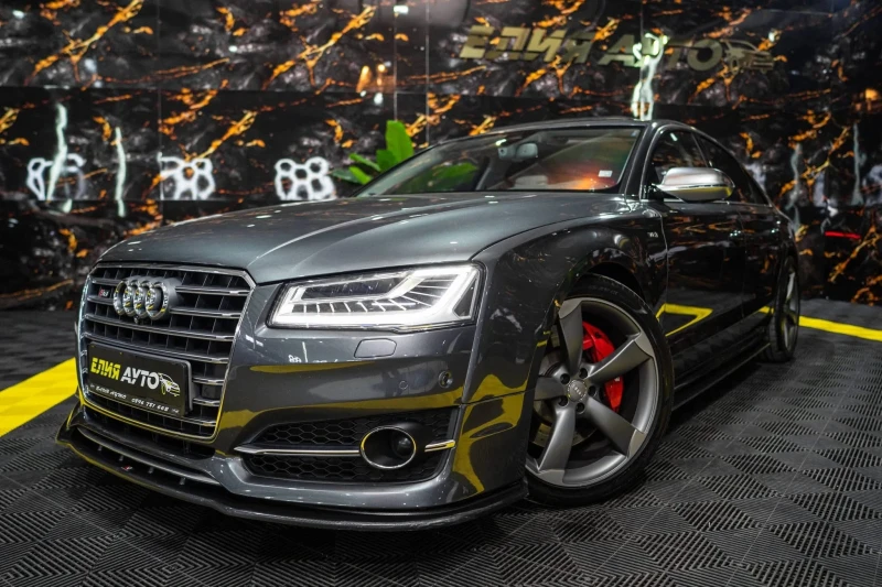 Audi S8 PLUS QUATTRO MATRIX CARBON B&O ЛИЗИНГ 100%, снимка 4 - Автомобили и джипове - 53371179