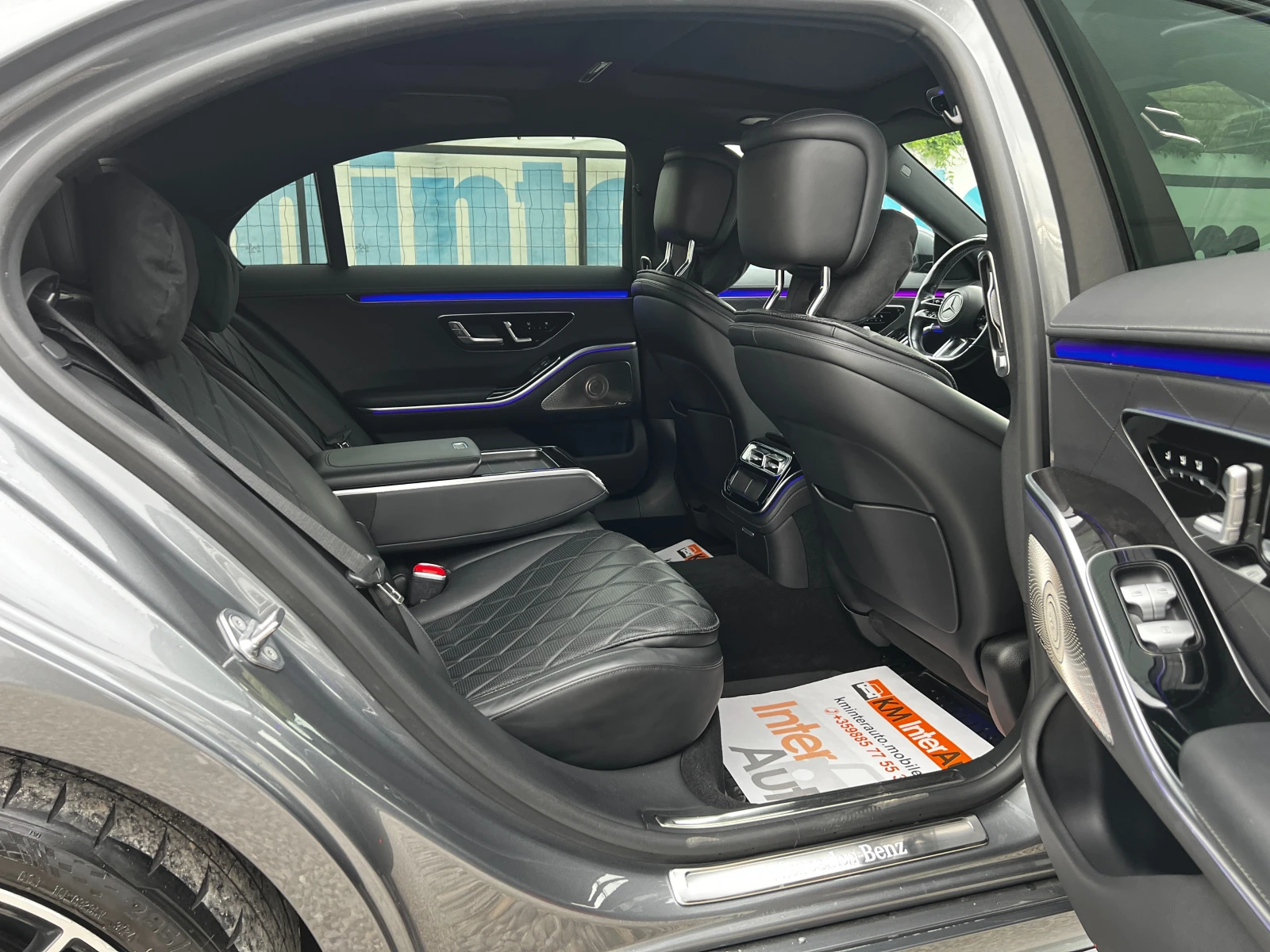 Mercedes-Benz S 400 BRABUS/4MATIC/DigitalLight/Burmester/HeadUp/ЛИЗИНГ, снимка 13 - Автомобили и джипове - 54457861