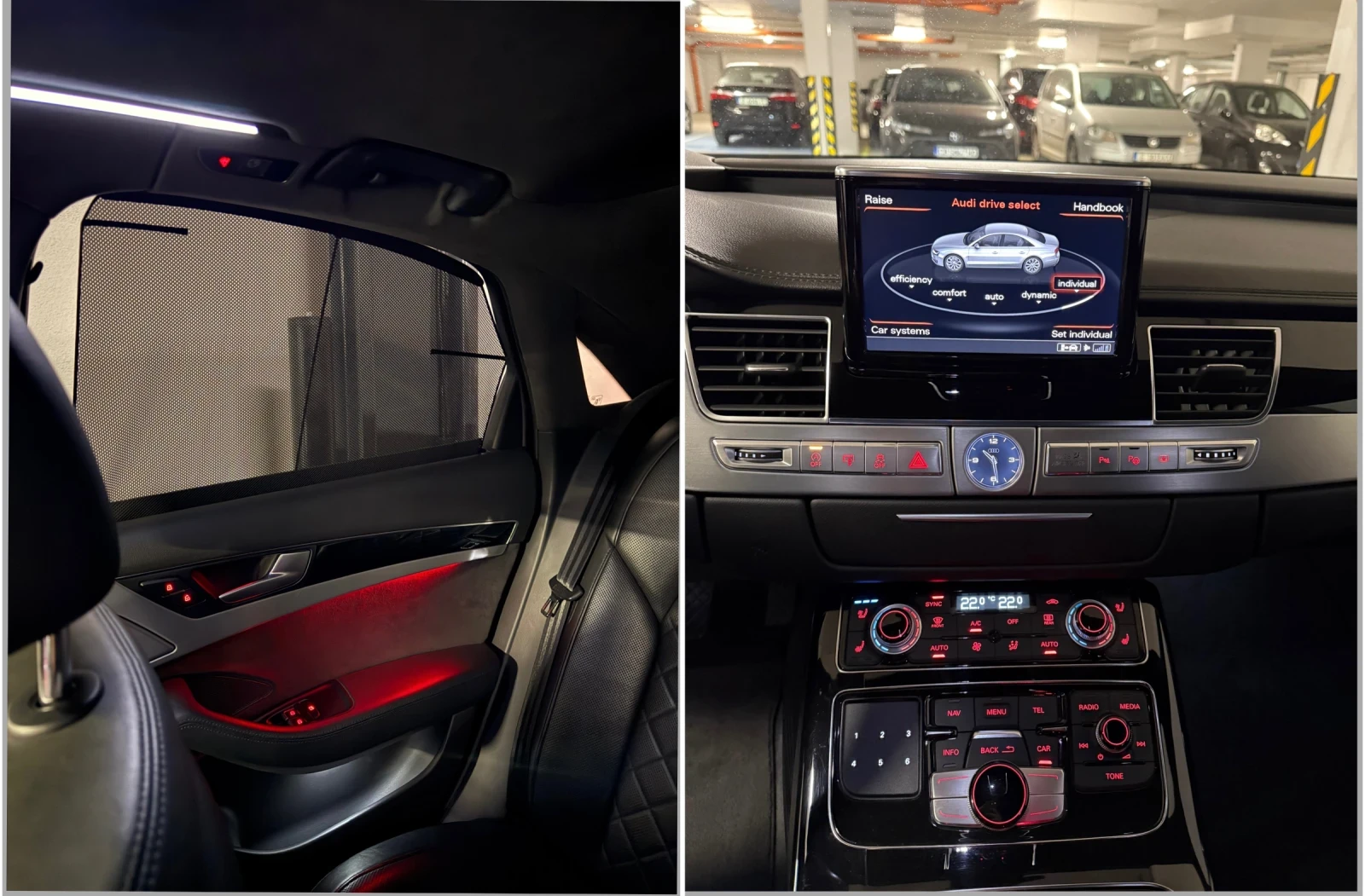 Audi A8 4.2 TDI Sport MATRIX, снимка 15 - Автомобили и джипове - 54676051