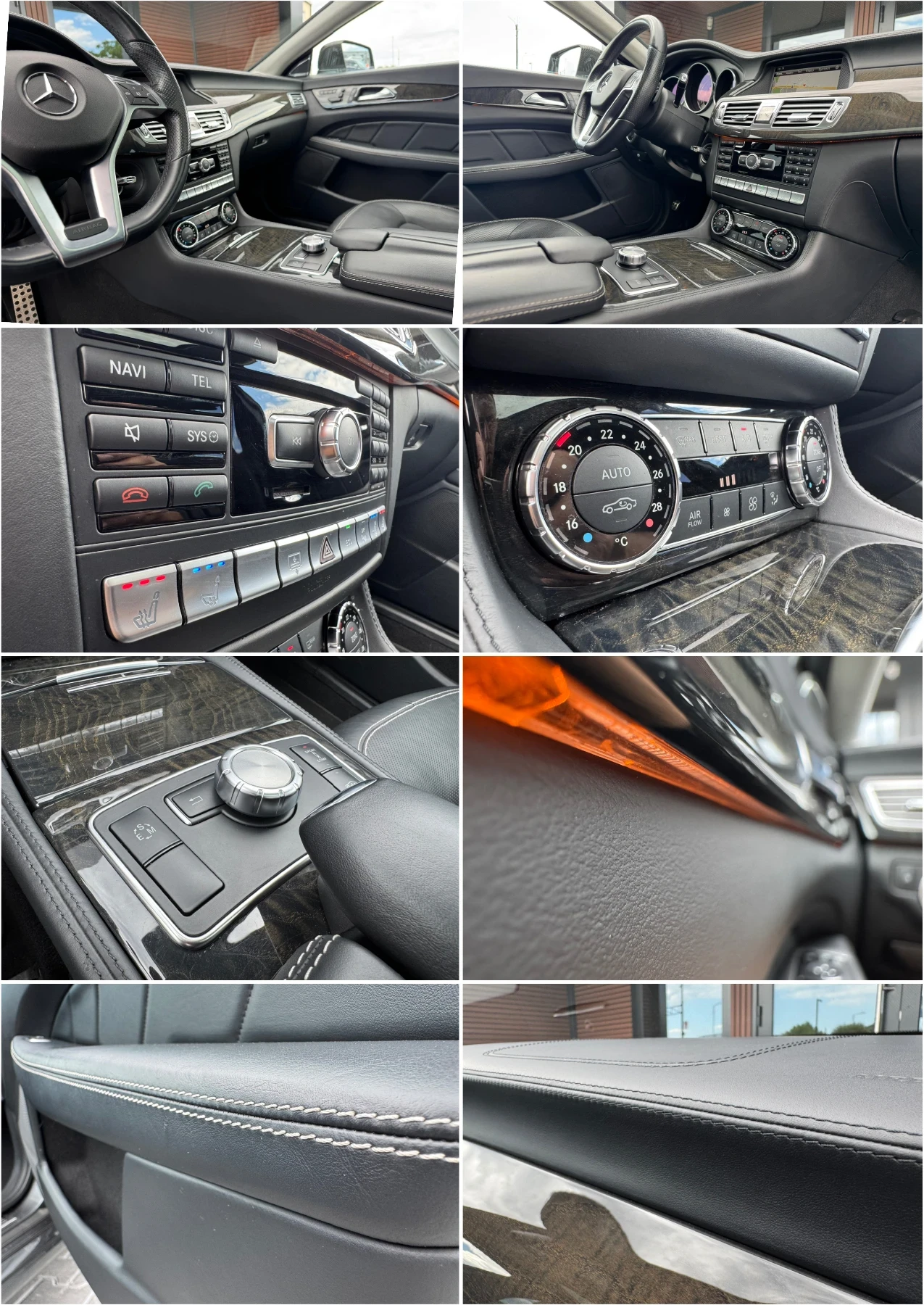 Mercedes-Benz CLS 500 4Matic* Подгрев/Обдухване* Harman/Kardon* Лизинг 0, снимка 15 - Автомобили и джипове - 55476246