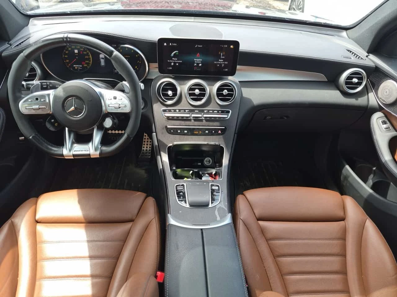 Mercedes-Benz GLC 43 AMG 4MATIC/BURMESTER/ПАНОРАМА, снимка 9 - Автомобили и джипове - 54970578