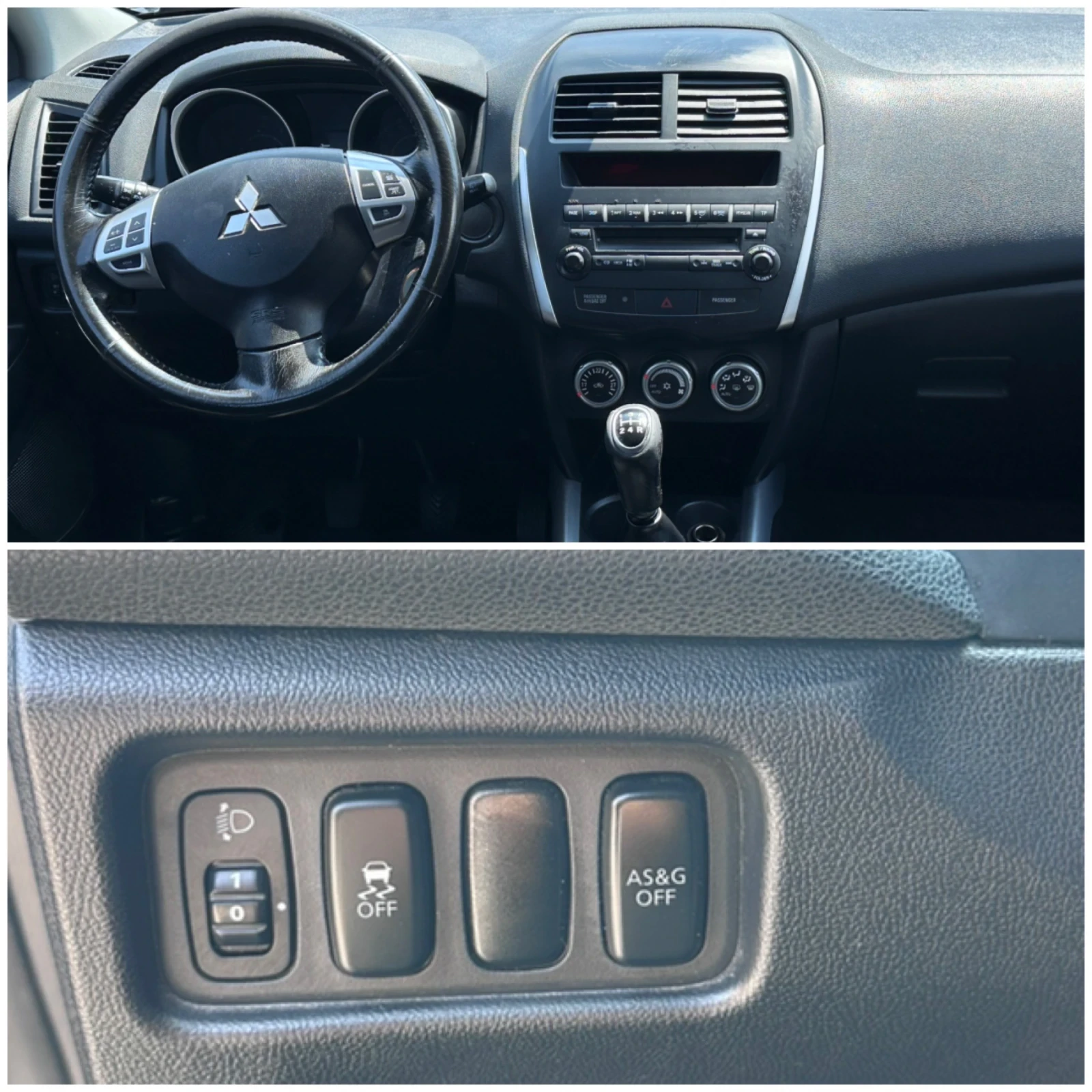 Mitsubishi ASX 1.6i 117ps, снимка 9 - Автомобили и джипове - 55684522