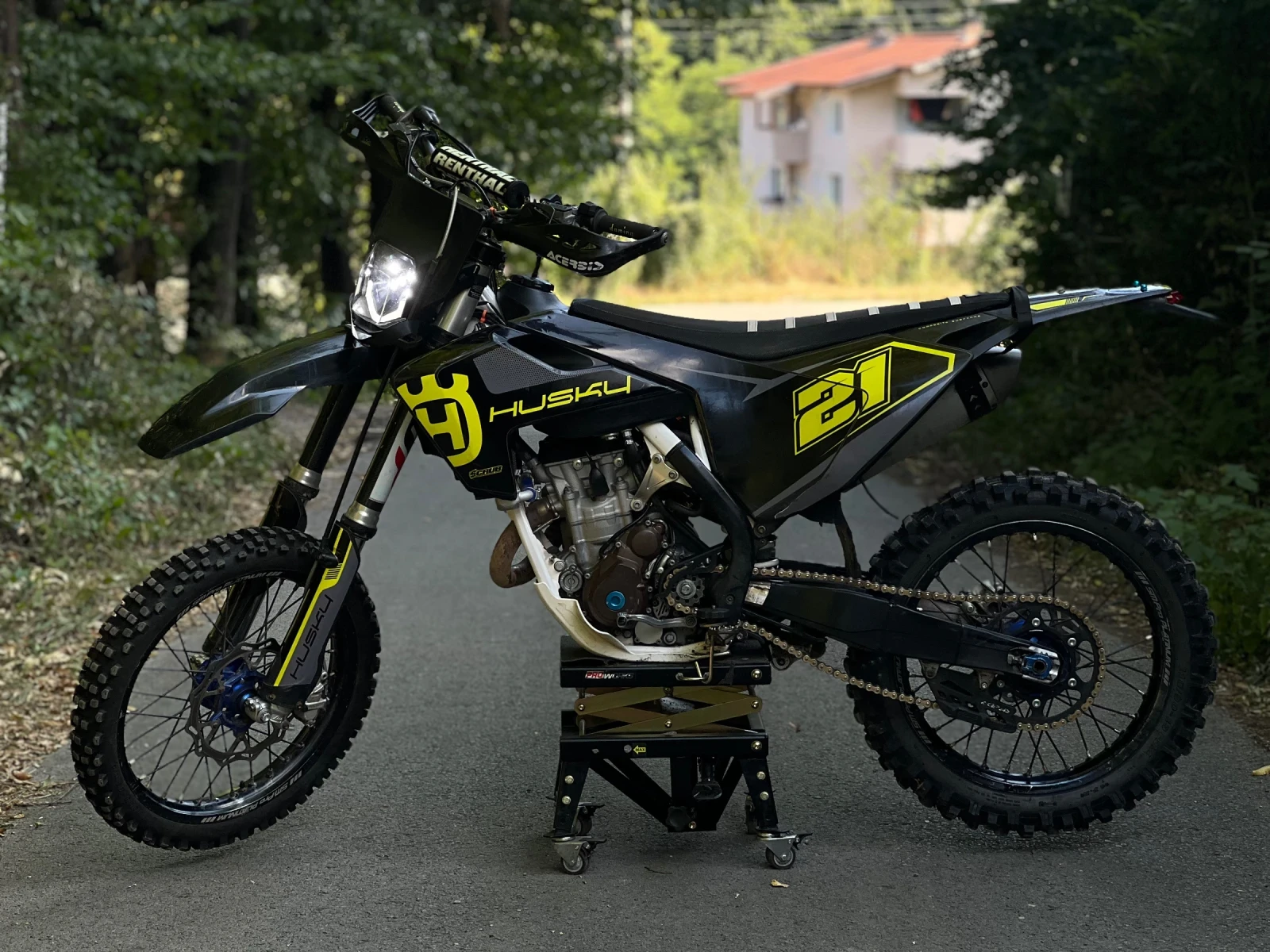 Husqvarna FC Режими, SmPro капли, Led фар