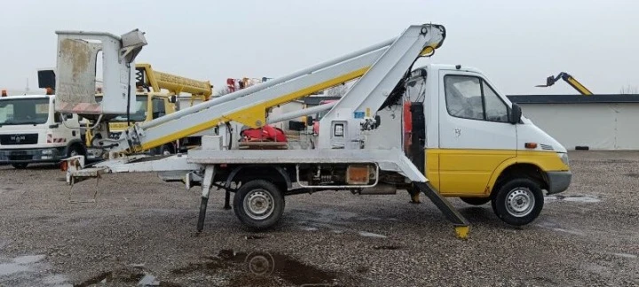 Автовишка Mercedes-Benz Sprinter 308 D + Multitel 180 ALU/AF, снимка 3 - Индустриална техника - 53970014