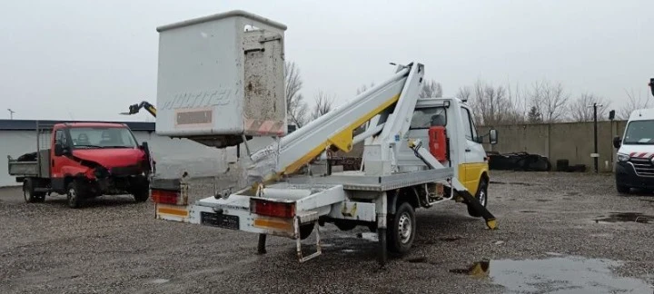 Автовишка Mercedes-Benz Sprinter 308 D + Multitel 180 ALU/AF, снимка 4 - Индустриална техника - 53970014