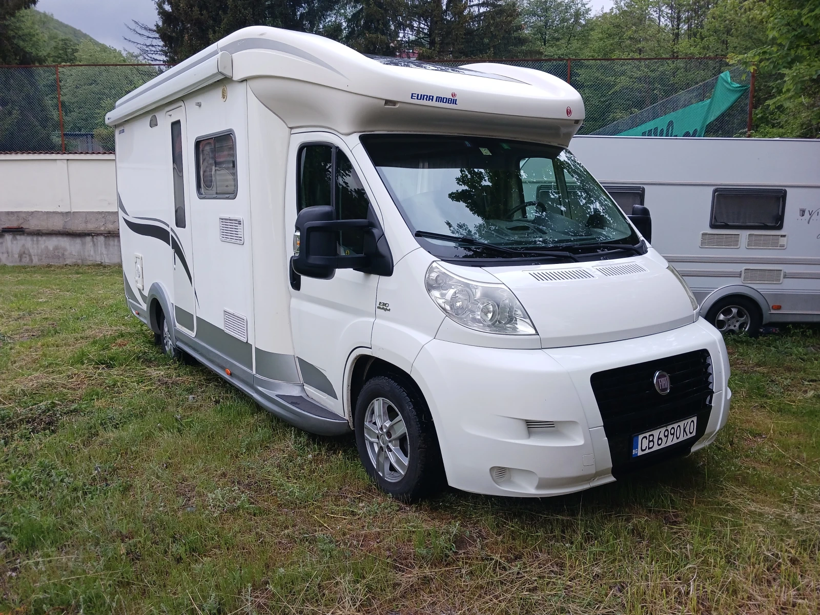 Кемпер Fiat EURA MOBIL, снимка 3 - Каравани и кемпери - 54655579