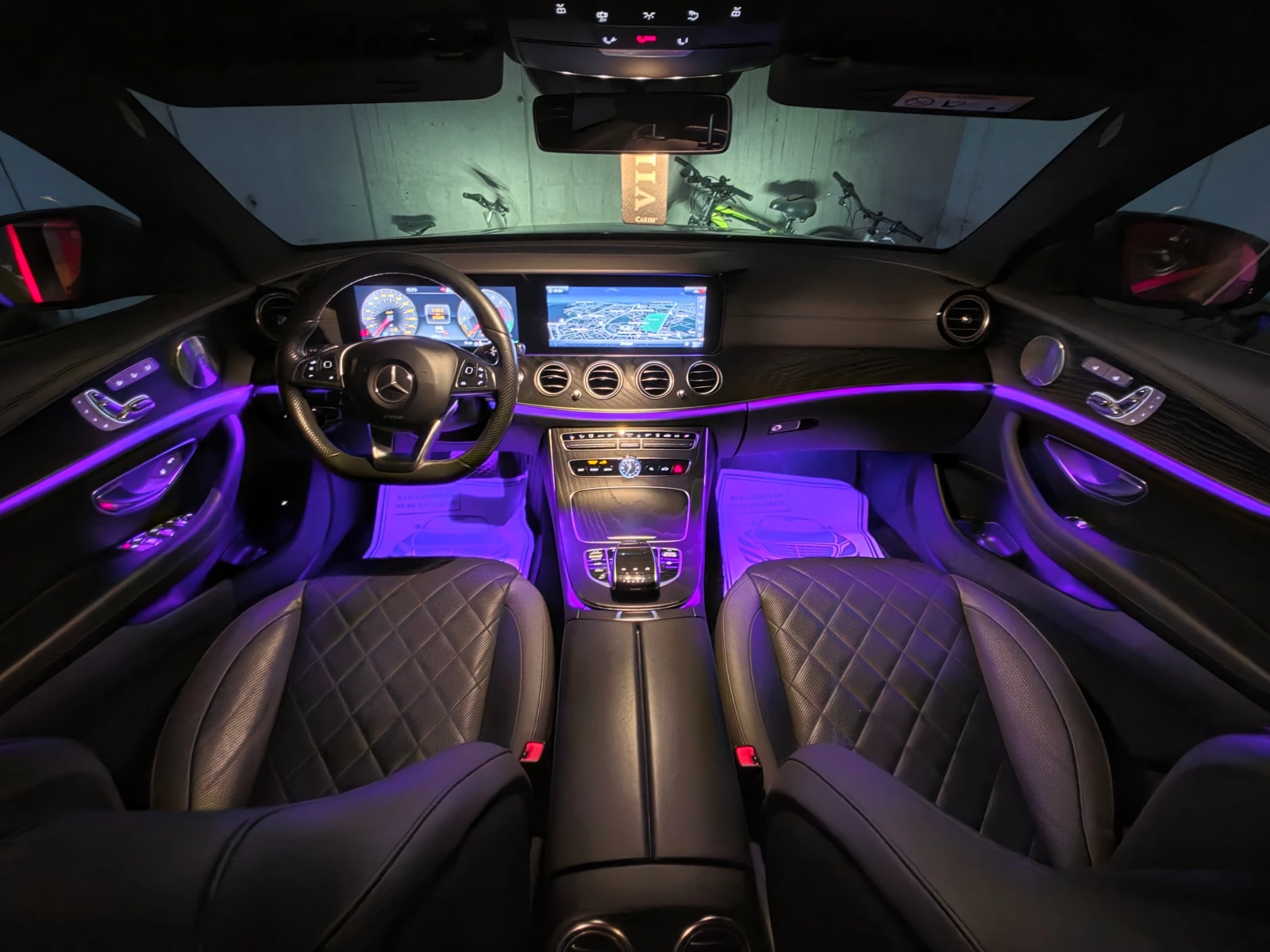 Mercedes-Benz E 350 AMG-DESIGNO-PODGREV-OBDUHVANE-FULL, снимка 17 - Автомобили и джипове - 53988711