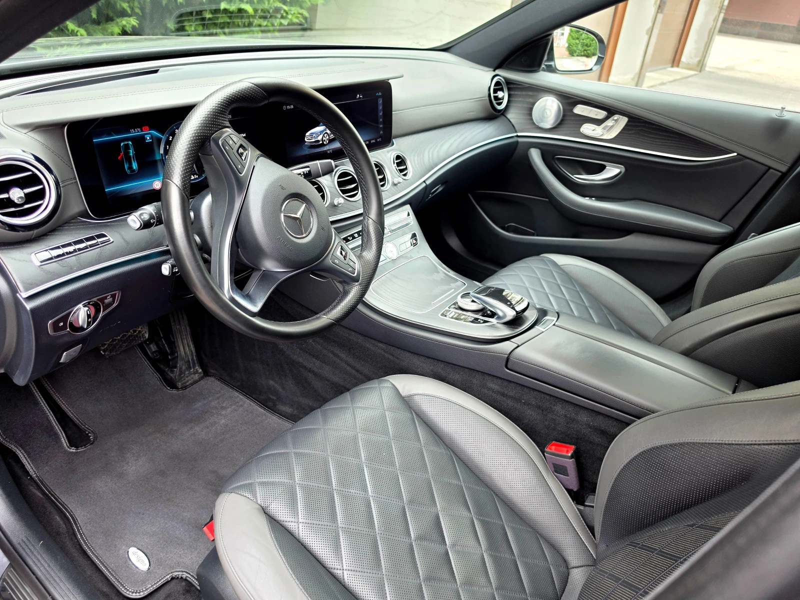 Mercedes-Benz E 350 AMG-DESIGNO-PODGREV-OBDUHVANE-FULL | Mobile.bg � ����������� 16