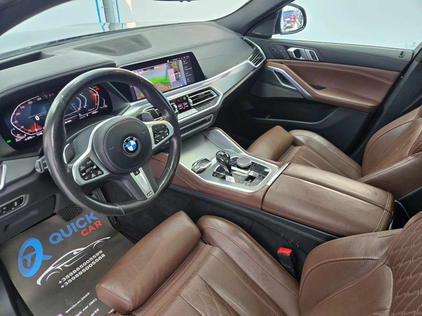 BMW X6 3.0D* PANO* SOFT CLOSE* M PRO ПАКЕТ* 24 МСЕЦА ГАРА, снимка 7 - Автомобили и джипове - 54470492