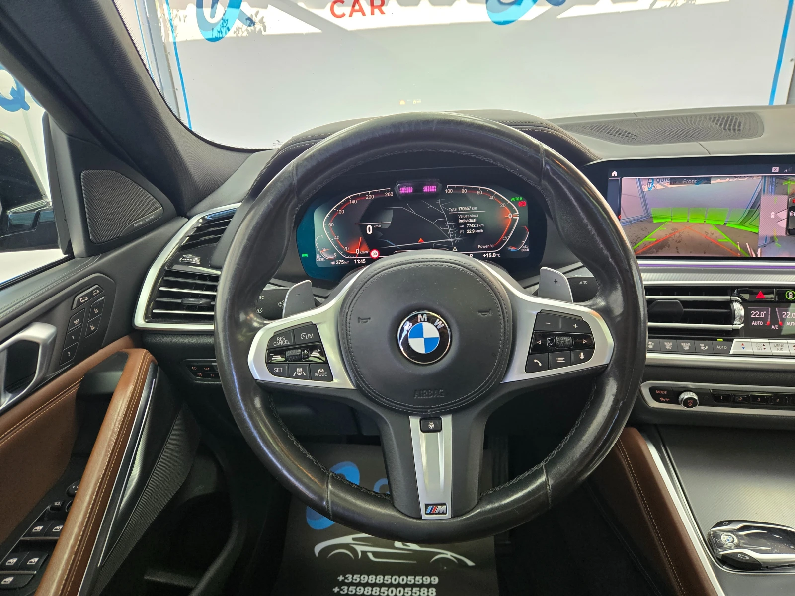 BMW X6 3.0D* PANO* SOFT CLOSE* M PRO ПАКЕТ* 24 МСЕЦА ГАРА, снимка 9 - Автомобили и джипове - 54470492
