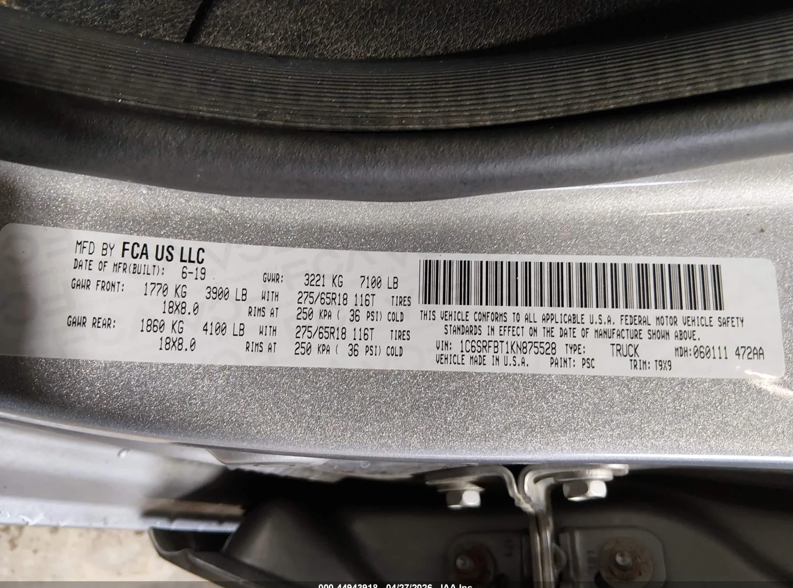 Dodge RAM 1500, снимка 9 - Автомобили и джипове - 54609874