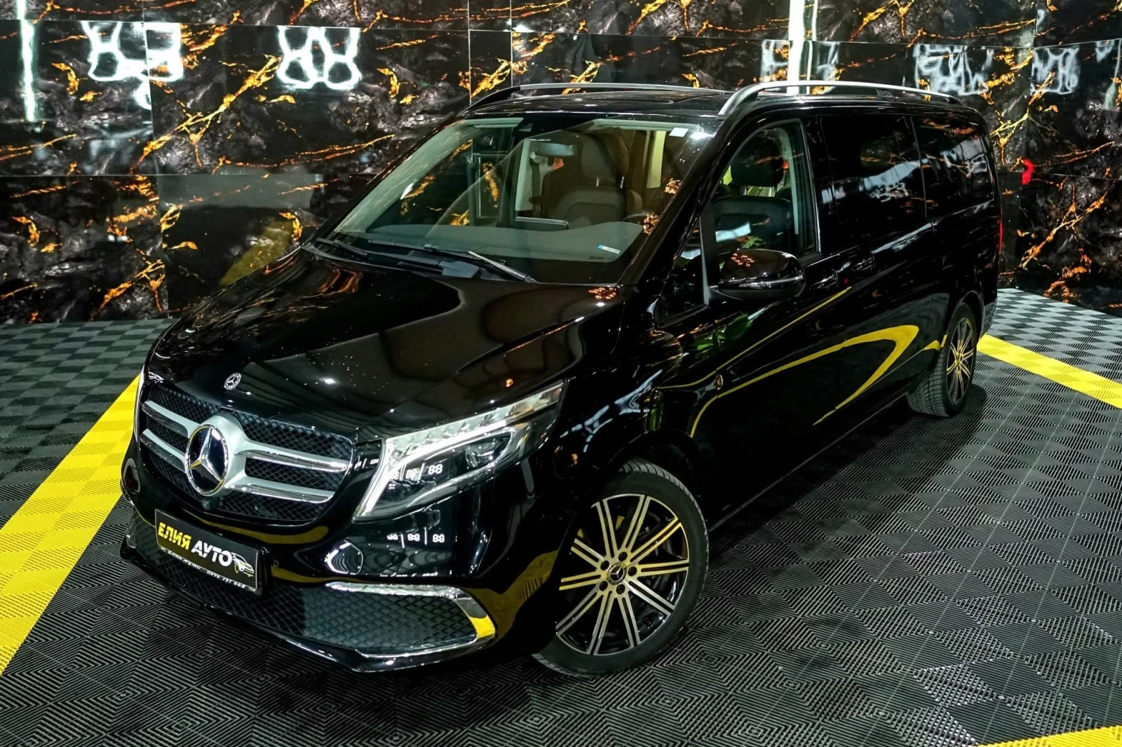 Mercedes-Benz V 300 D 7+ 1 LONG FULL AMG LINE BURMEISTER  100% | Mobile.bg   5