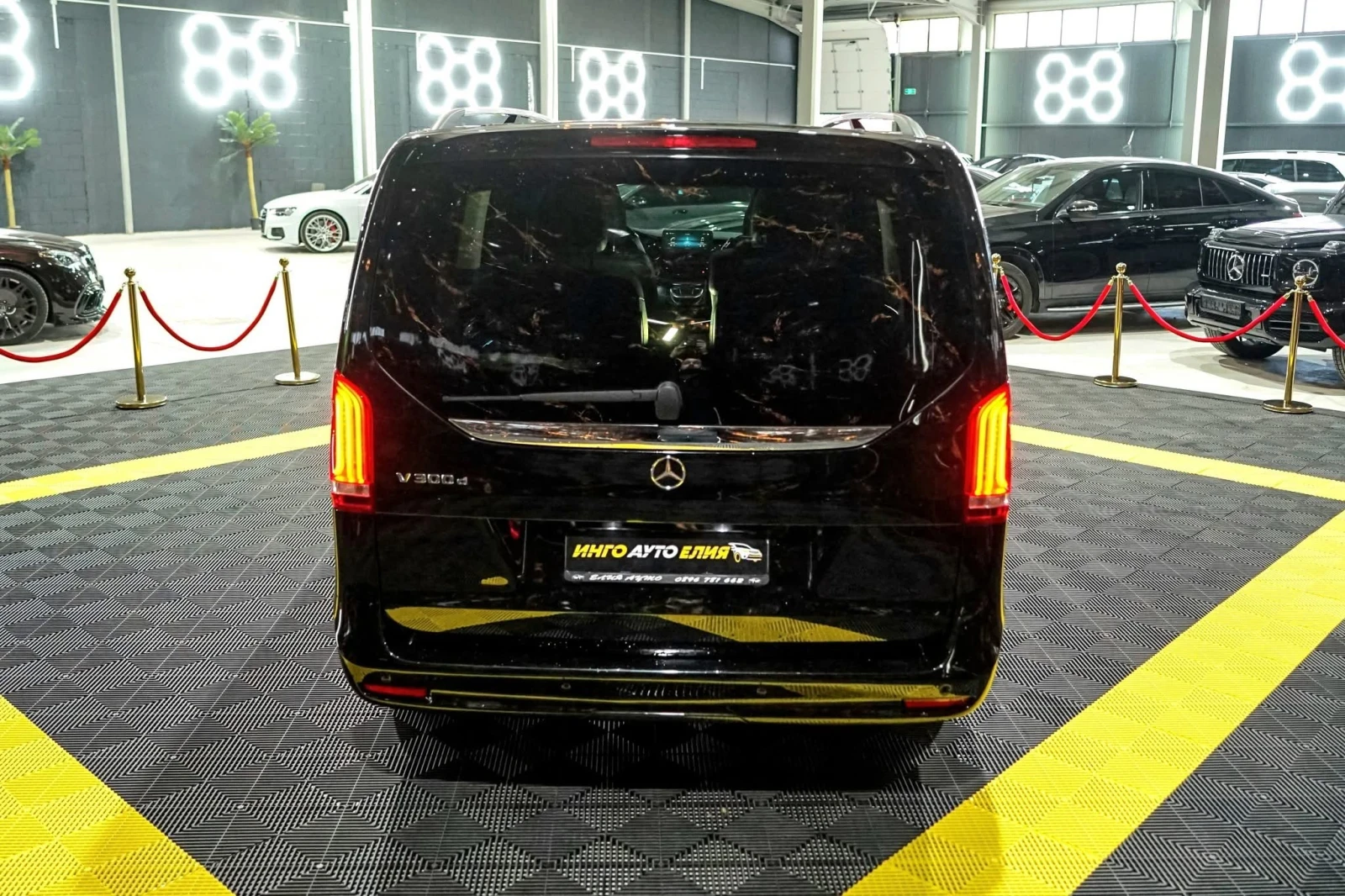 Mercedes-Benz V 300 D 7+ 1 LONG FULL AMG LINE BURMEISTER  100% | Mobile.bg   8