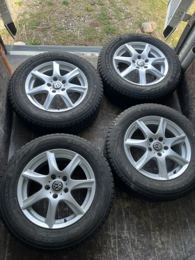 Гуми с джанти Firestone 215/65R16, снимка 1 - Гуми и джанти - 49513508