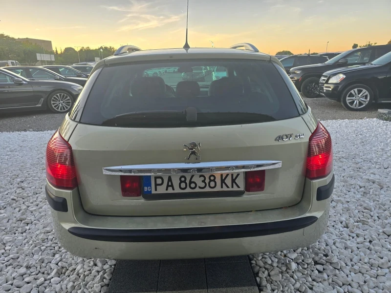 Peugeot 407 2.0HDI ПАНОРАМА TOP, снимка 7 - Автомобили и джипове - 47434018