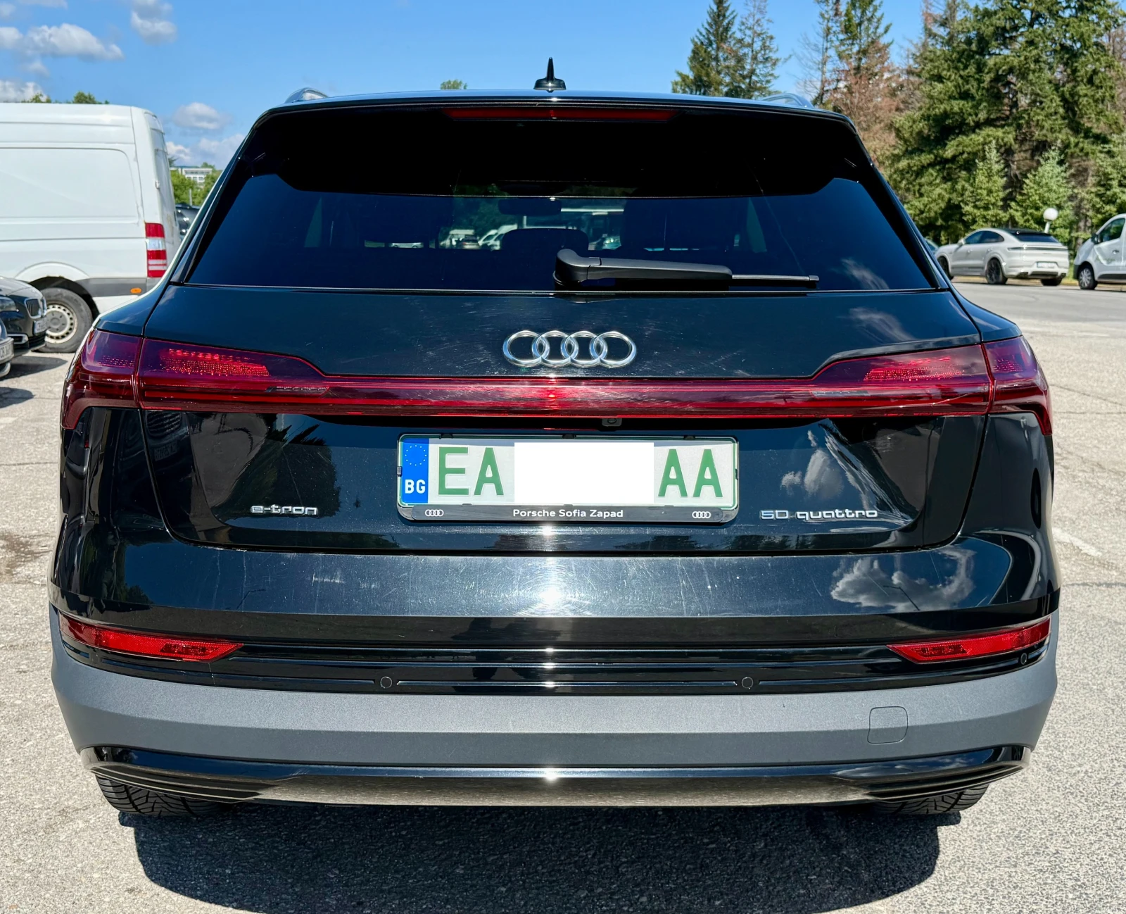 Audi E-Tron  50 Quattro/Adv/21z/NAVI/КОЖА/КАМ/Keyless/60 000км - изображение 5