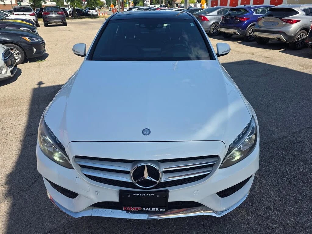 Mercedes-Benz C 400 4MATIC* AMG-LINE* BURMESTER* ПАНОРАМА* ПОДГРЕВ* , снимка 3 - Автомобили и джипове - 55627026