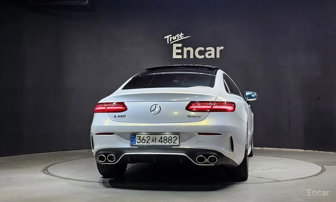 Mercedes-Benz E 450 AMG COUPE| КАФЯВА КОЖА| 360| FULL, снимка 2 - Автомобили и джипове - 56019390