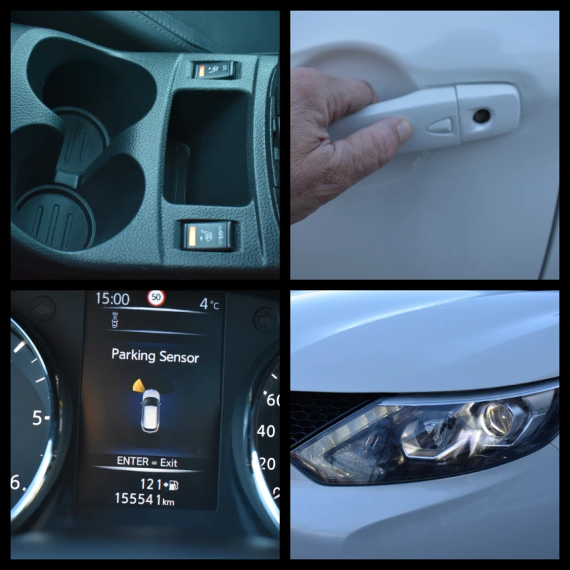 Nissan Qashqai 1.6DCI/131kc= TEKNA= KEYLESS= 360KAMERA= PANORAMA=, снимка 15 - Автомобили и джипове - 52930020