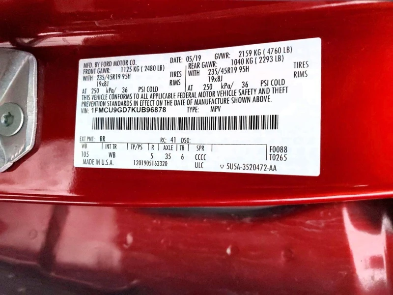 Ford Escape 1.5l Se, снимка 13 - Автомобили и джипове - 53491422