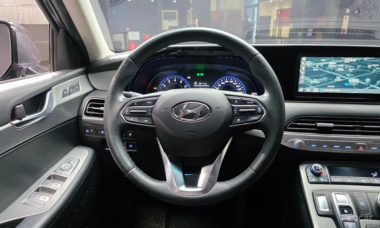 Hyundai Palisade ОБДУХ* ПОДГРЕВ* PANO* 7 МЕСТНА* М.ТОЧКА* КАМЕРА, снимка 13 - Автомобили и джипове - 55564093