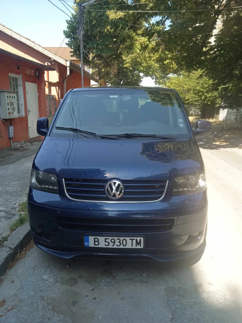 VW T5 Дубъл кабина, снимка 1 - Бусове и автобуси - 46713742