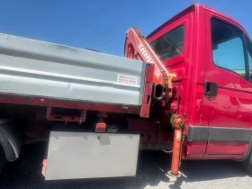 Iveco 35c11 Самосвал с кран, снимка 8