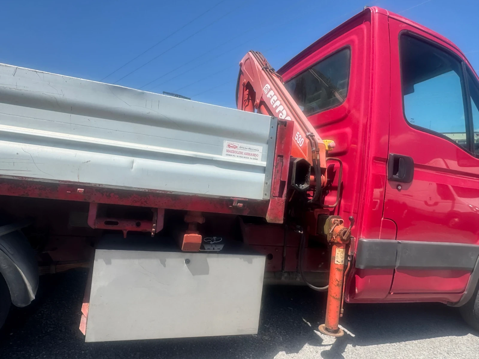 Iveco 35c11 Самосвал с кран, снимка 8 - Камиони - 56200947