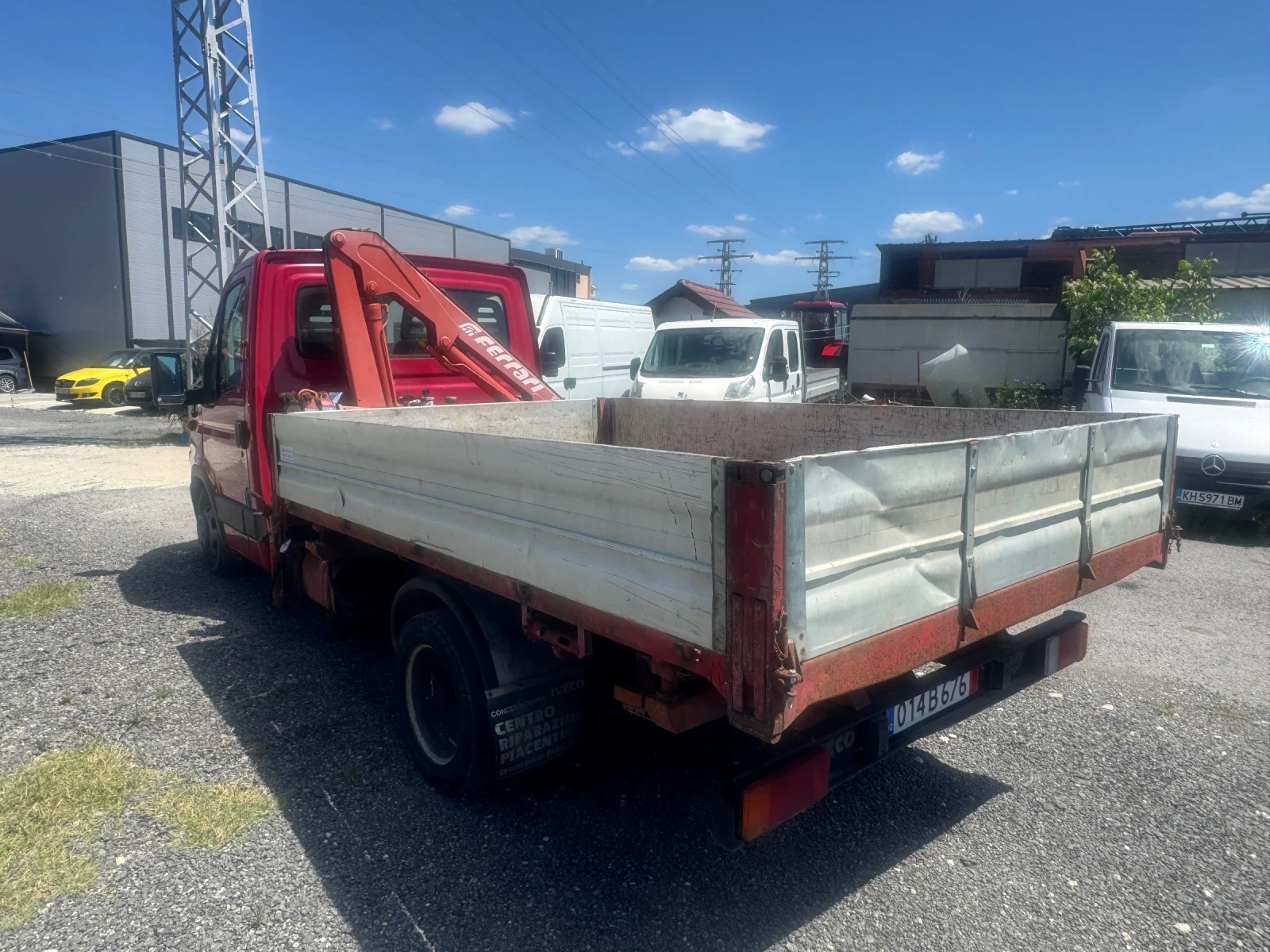Iveco 35c11 Самосвал с кран, снимка 4 - Камиони - 56200947