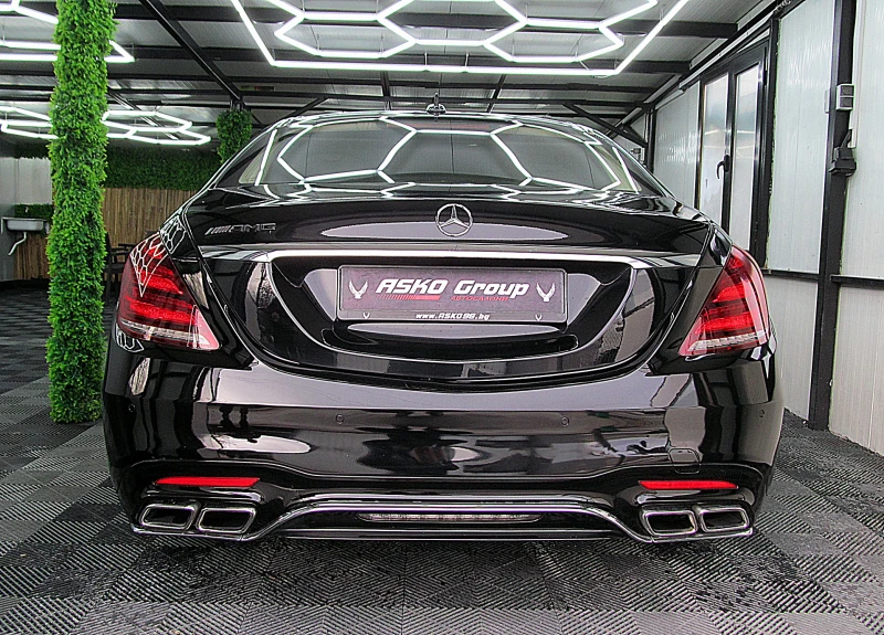 Mercedes-Benz S 560 4-MATIC/LONG/AMG/PANORAMA/БИЗНЕС КЛАСА ЛИЗИНГ, снимка 5 - Автомобили и джипове - 53269369