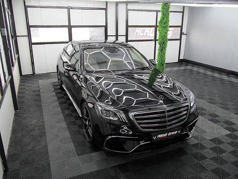 Mercedes-Benz S 560 4-MATIC/LONG/AMG/PANORAMA/БИЗНЕС КЛАСА ЛИЗИНГ, снимка 8 - Автомобили и джипове - 53269369