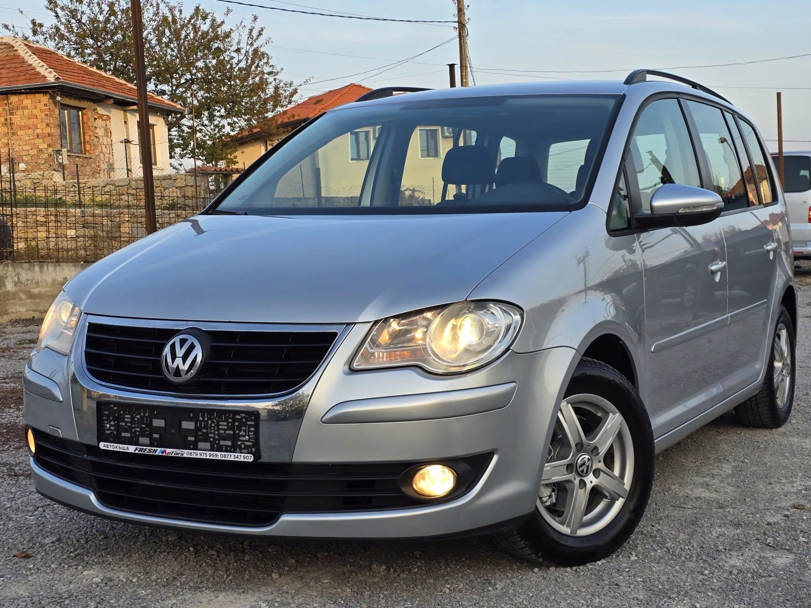 VW Touran ФЕЙС 1.9 TDI 105 К.С. 6 СК / КЛИМА / ПАРКТРОНИК - [1] 