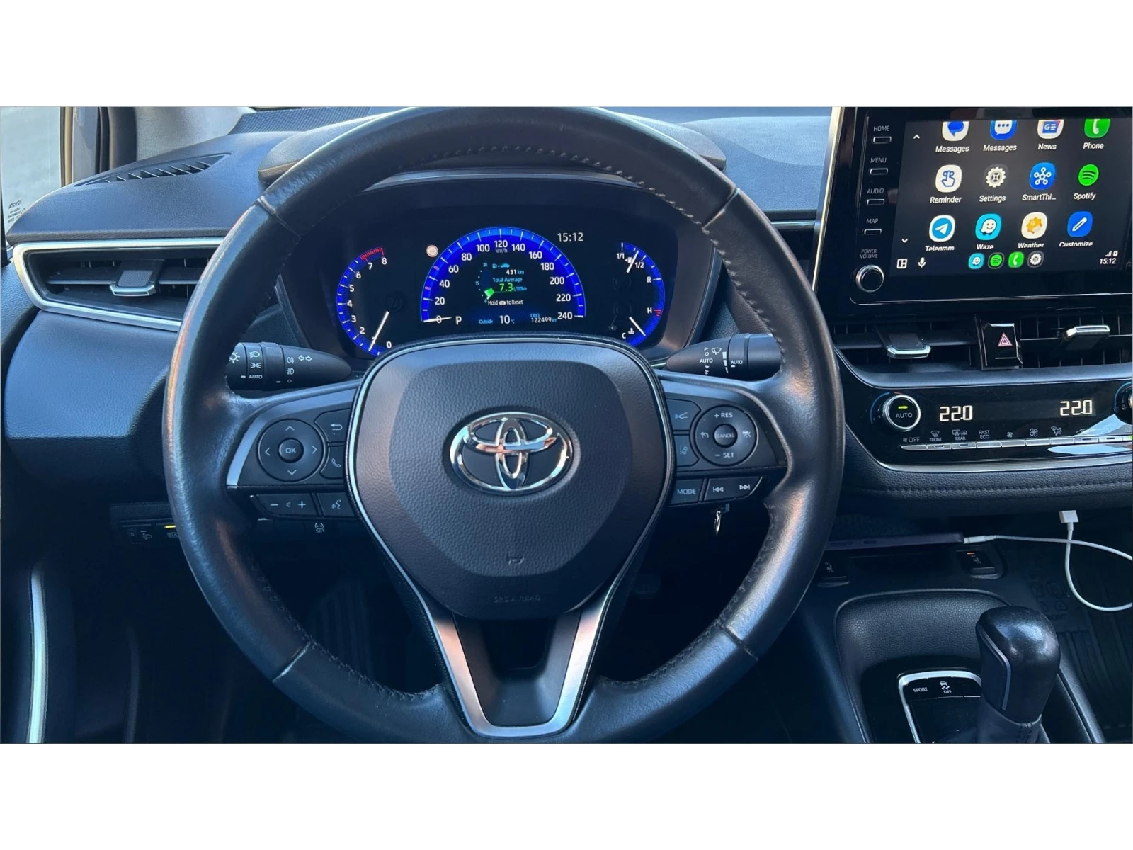 Toyota Corolla 1.5 А/Т, Месечна вноска от 227  , снимка 14 - Автомобили и джипове - 53784462