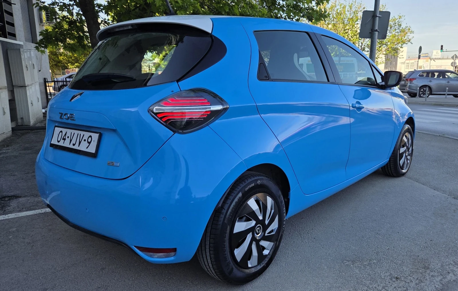 Renault Zoe  Baby Blue  | 13 800 км | Android auto , снимка 7 - Автомобили и джипове - 54682181