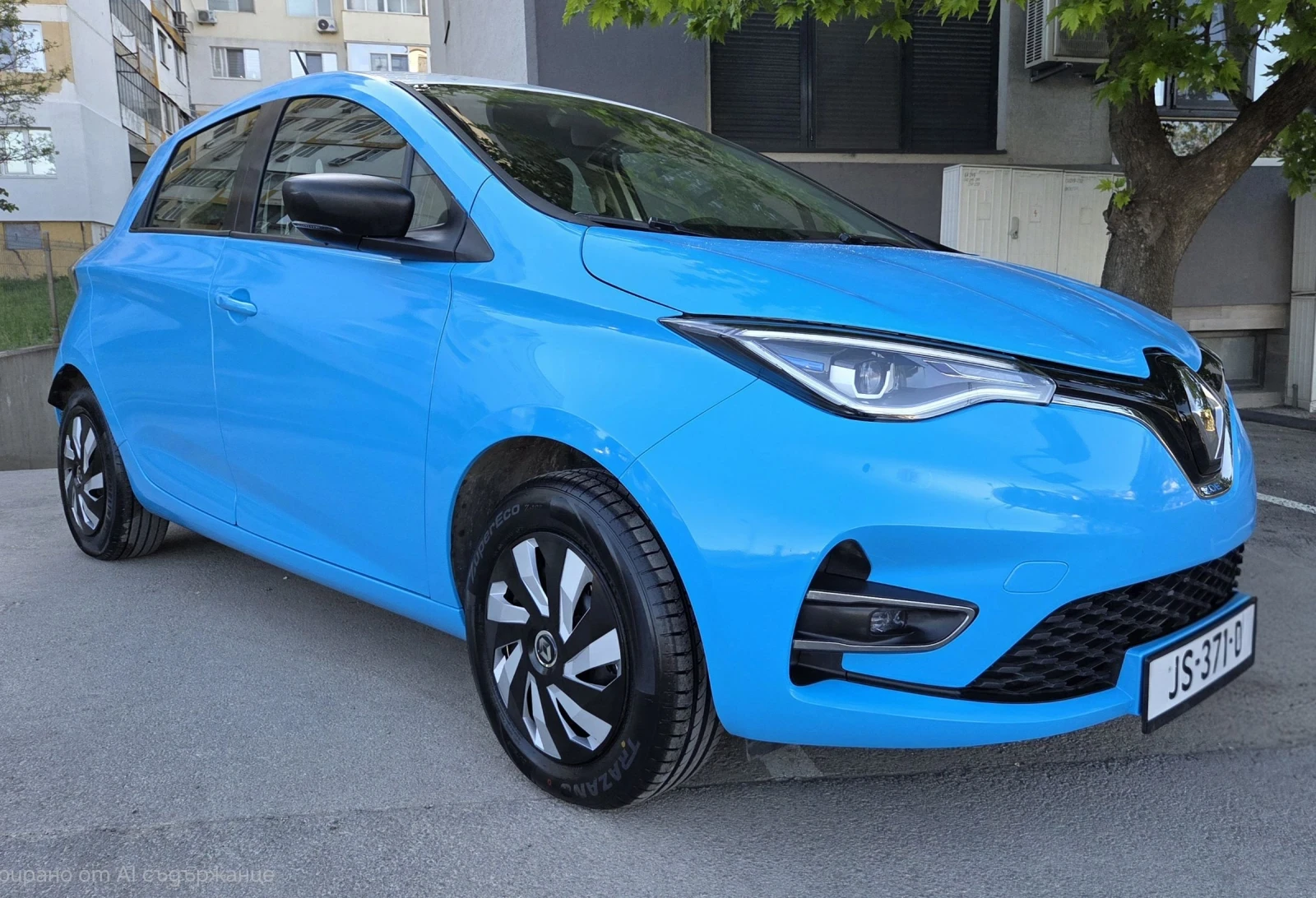 Renault Zoe  Baby Blue  | 13 800 км | Android auto , снимка 3 - Автомобили и джипове - 54682181