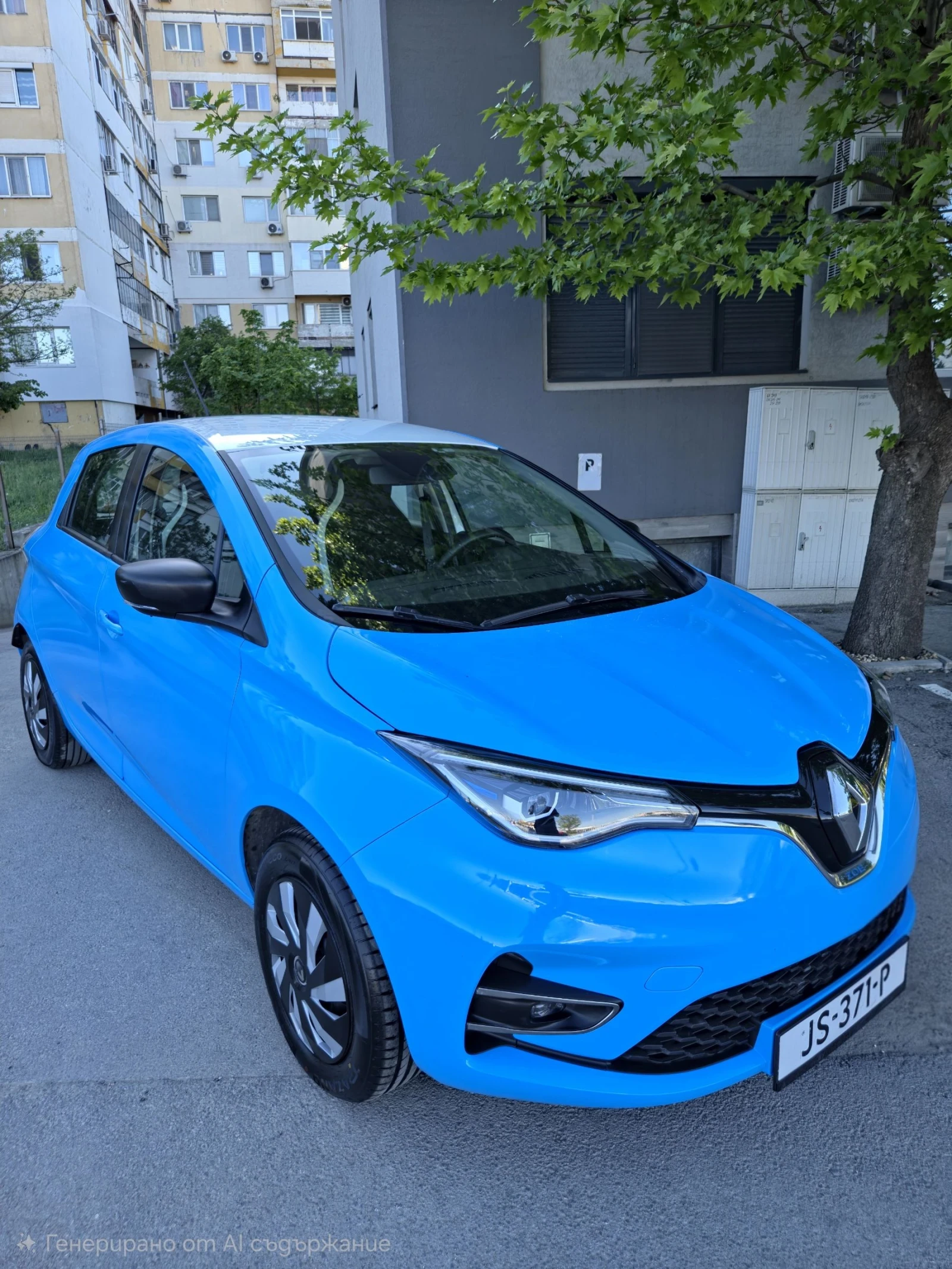 Renault Zoe  Baby Blue  | 13 800 км | Android auto 