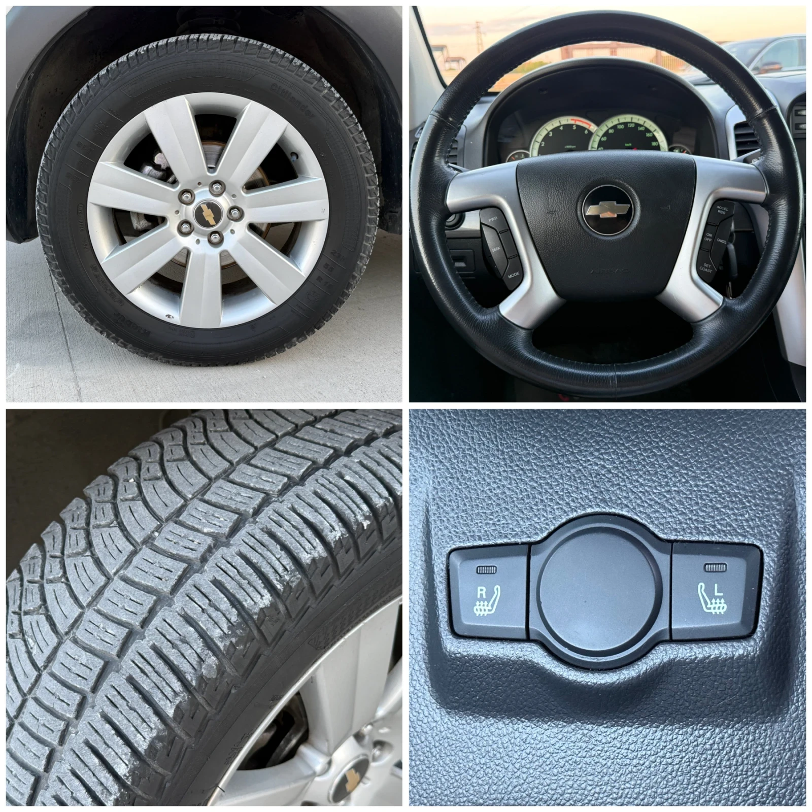 Chevrolet Captiva 2.0D* 2010г* АВТОМАТИК* 4Х4* КОЖА* 6+ 1 Местен* , снимка 17 - Автомобили и джипове - 54693906