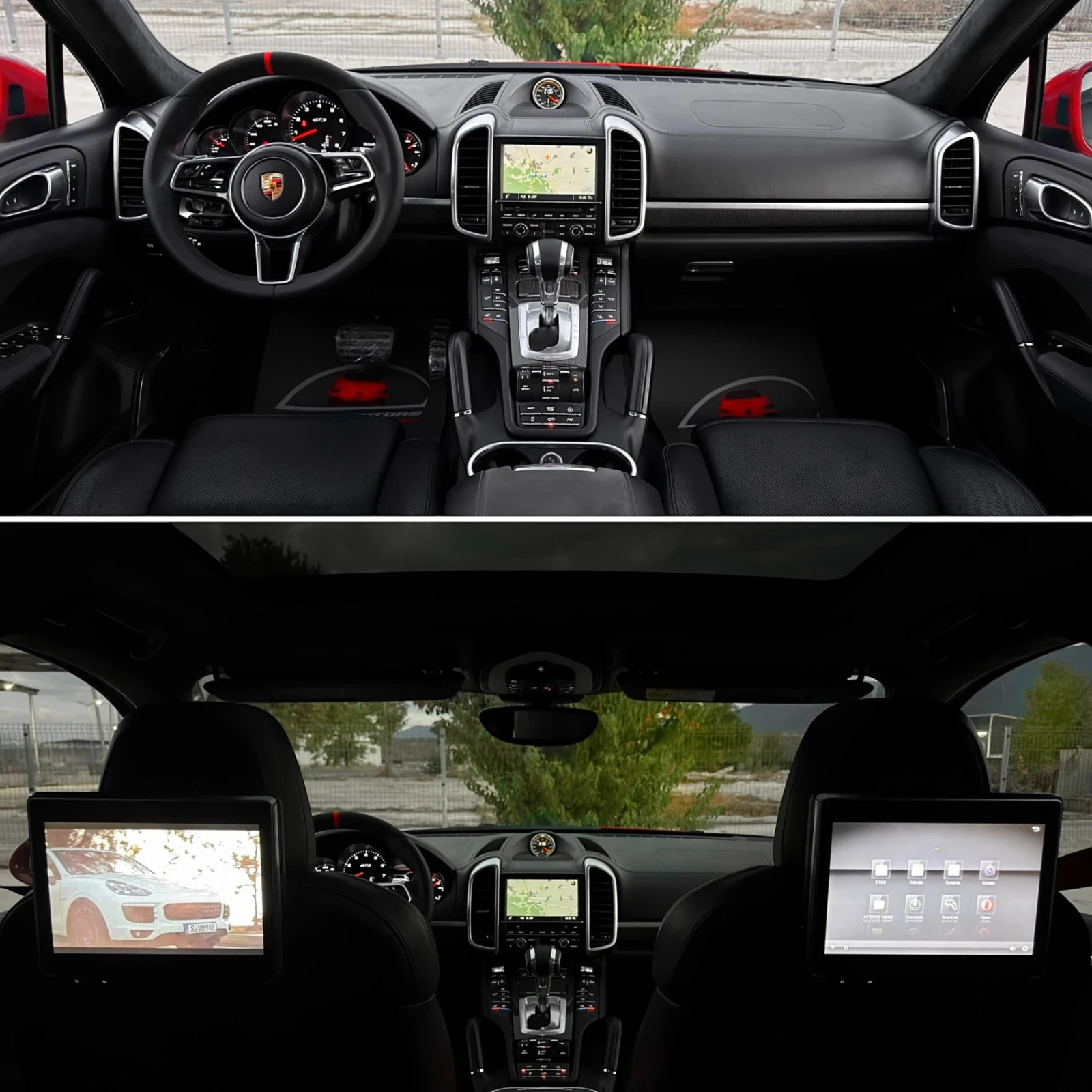 Porsche Cayenne GTS/ CARMINE RED/ 3xTV/ PANO/ 21 zoll/ ALCANTARA | Mobile.bg � ����������� 10