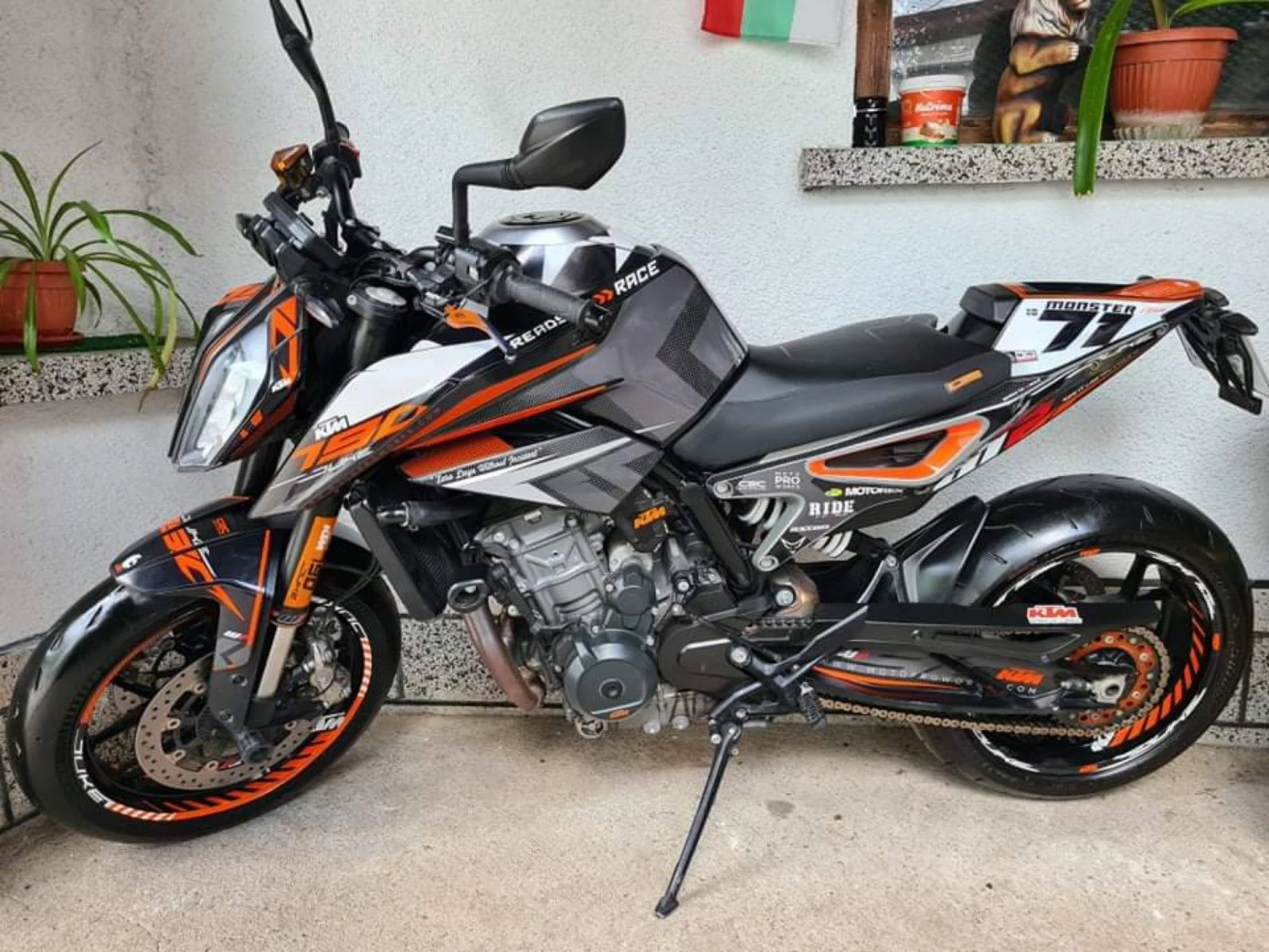 Ktm Duke 790, снимка 3 - Мотоциклети и мототехника - 55269256